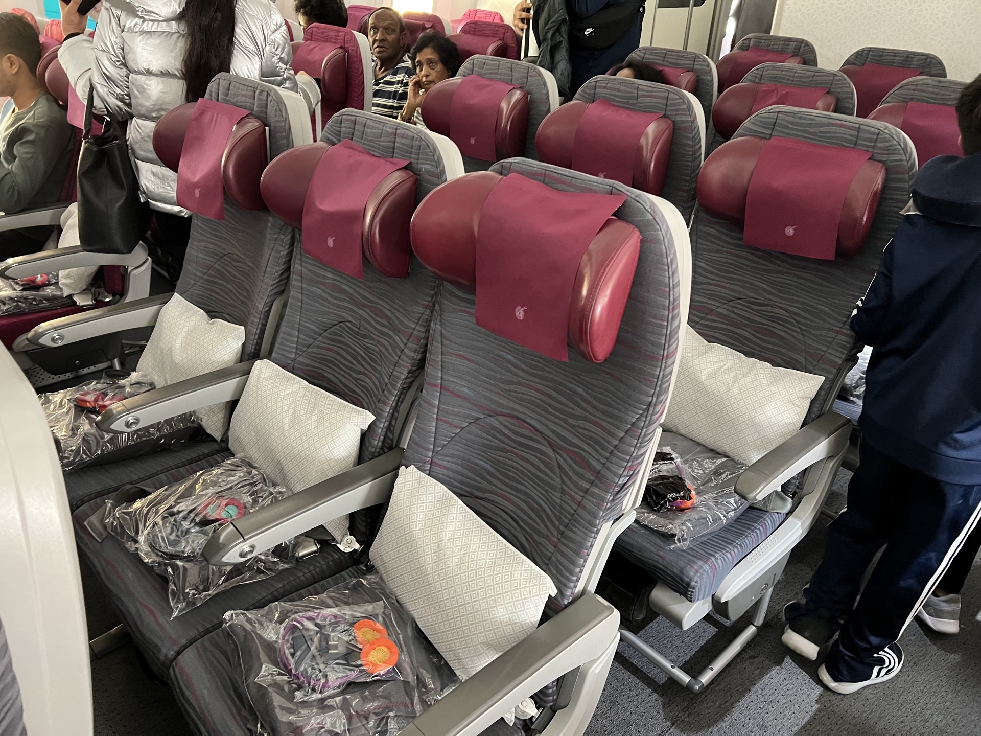 Qatar Airways Economy Review Del To Doh