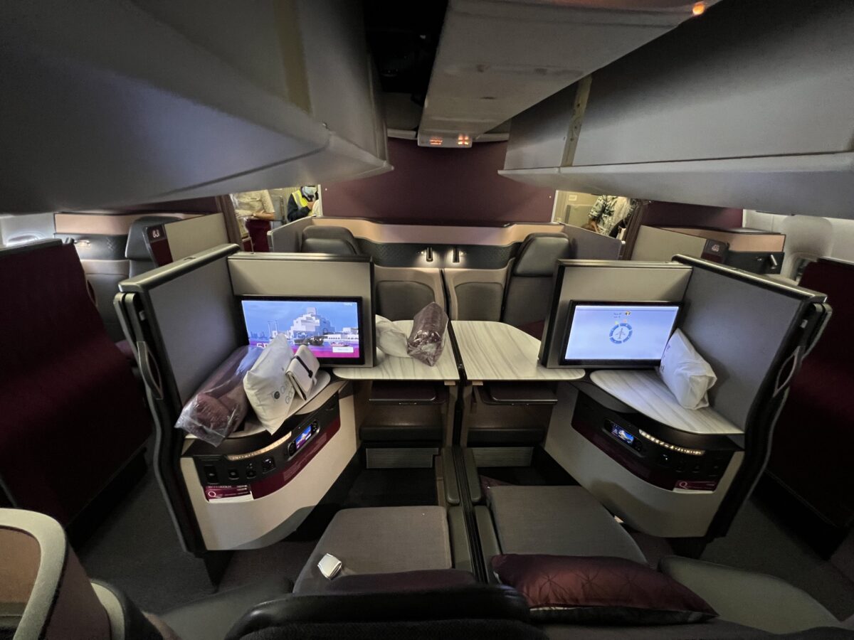 Qatar Airways Qsuite Review 777 From DOH To JFK