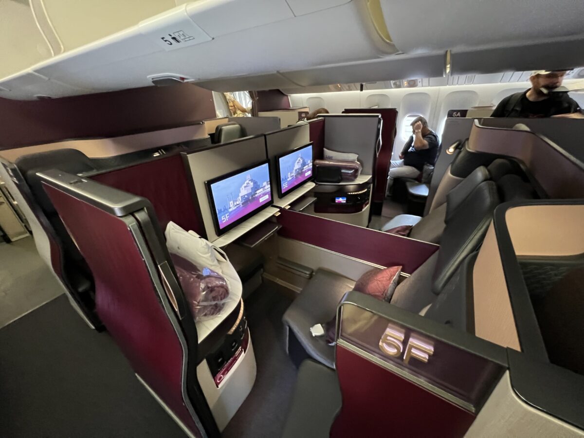 Qatar Airways Qsuite Review 777 From DOH To JFK