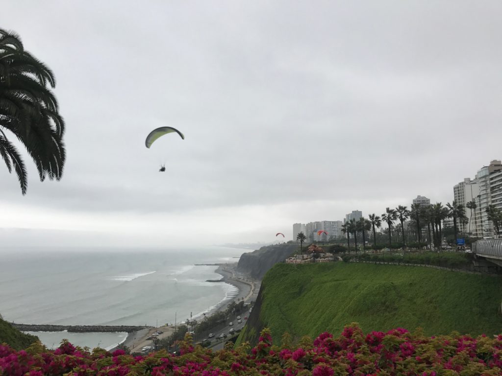 Lima Peru Paragliders