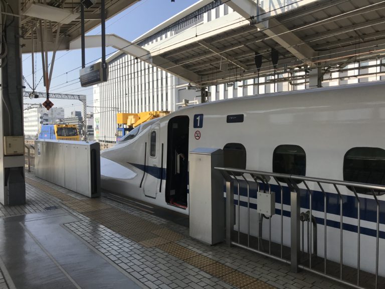 Bullet Train in Tokyo