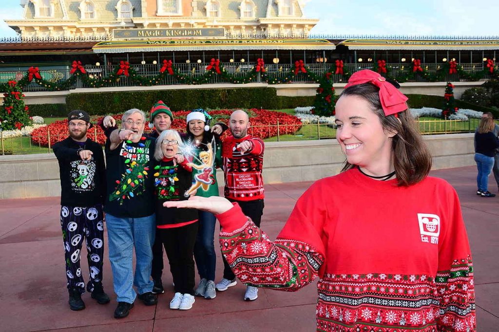 Christmas at Magic Kingdom