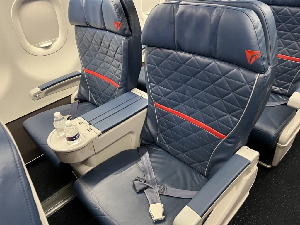 Delta First Class Review Domestic