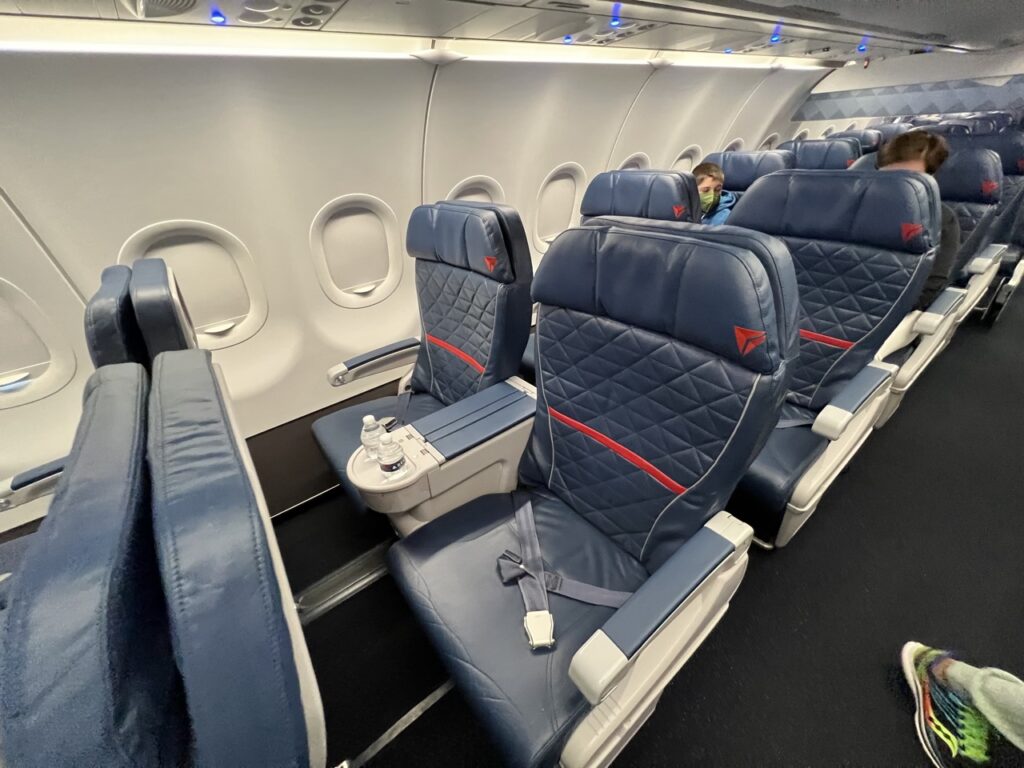 Delta First Class Review Domestic