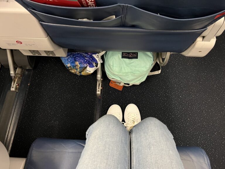 Delta First Class Review Domestic