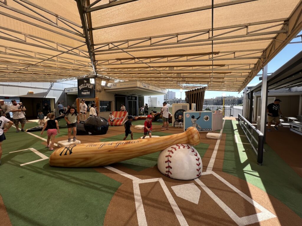 The Kids Clubhouse at the Yankee Stadium. 🏟️⚾️👭❤️