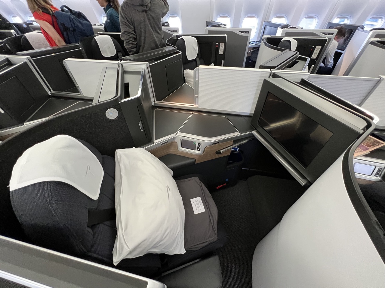 British Airways Business Class Review 777 from JFK to LHR Lattes