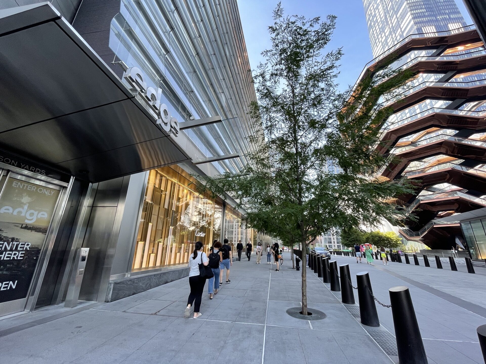 Edge New York City Hudson Yards Observation Deck Entrance 2 Rotated 