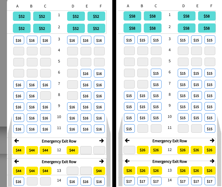 Spirit Big Front Seats Guide Review