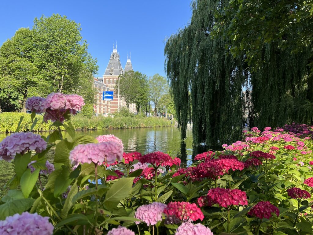 amsterdam with tourist