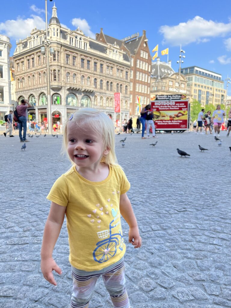visit amsterdam with baby