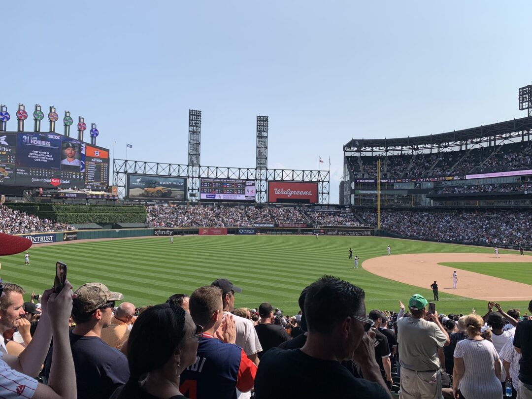 A parent's guide to a Chicago White Sox game with a baby
