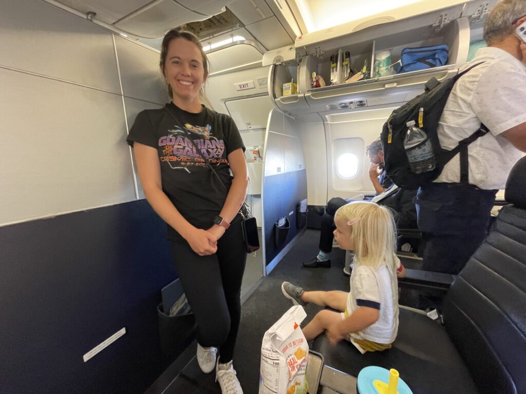 Flying United Airlines With a Baby