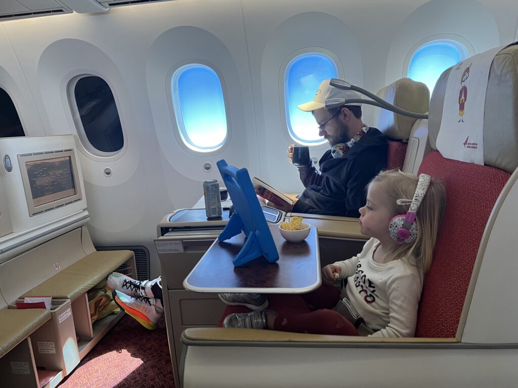 air india travelling with toddler