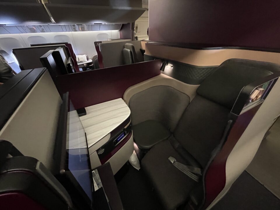 Qatar Airways Qsuite Review — 777 from DOH to JFK