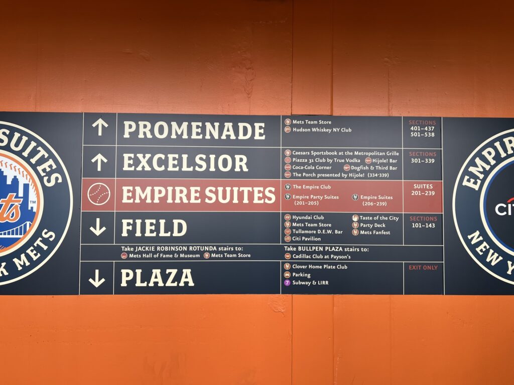 citi field game day tour