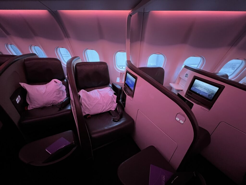 virgin upper class virtual tour