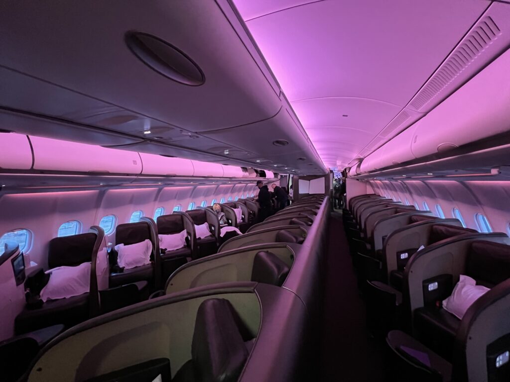 virgin upper class virtual tour