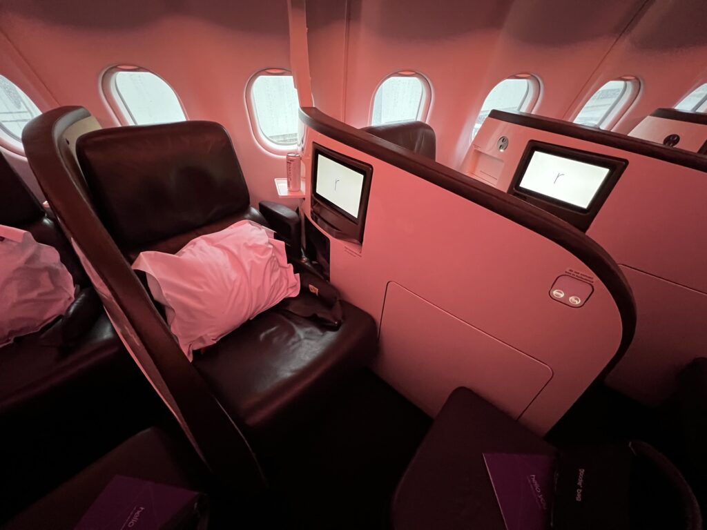 virgin upper class virtual tour