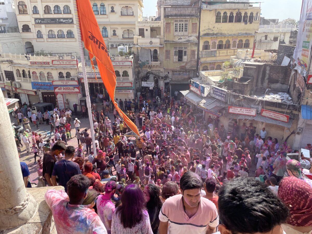 Celebrating Holi In Udaipur (with A Kid)