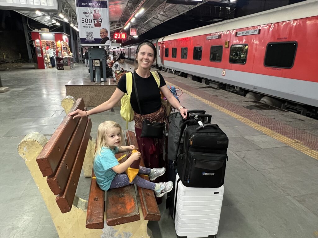 travelling with baby to india