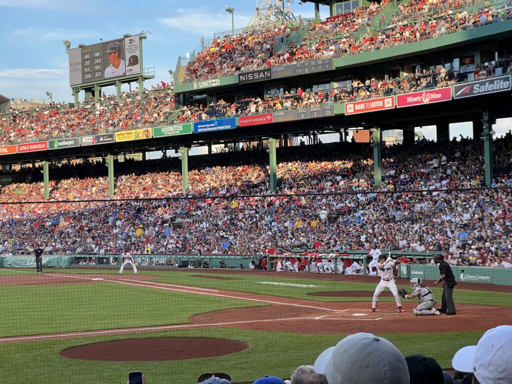 Fenway Park seating chart, Precise Seating LLC, Samples