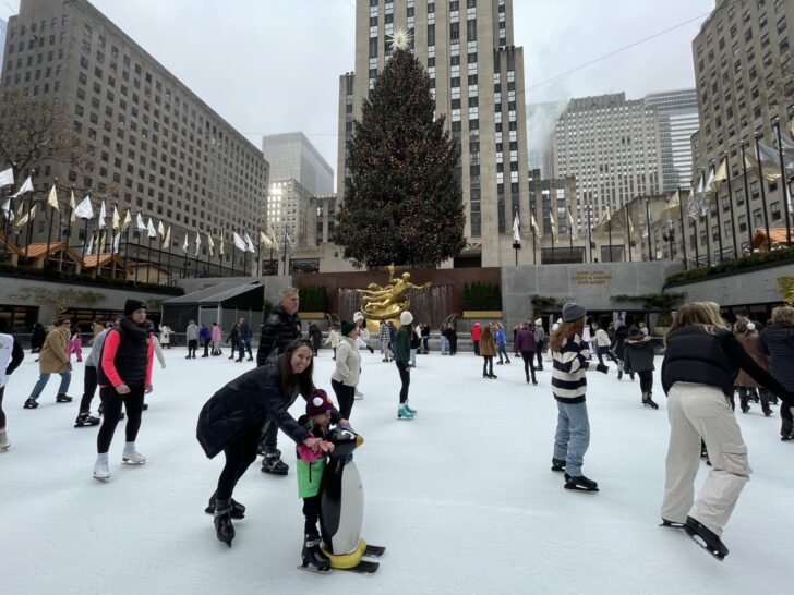 Sps Rockefeller Ice Rink Ice Skating At Rockefeller Center with a Toddler